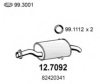 FIAT 82420341 End Silencer